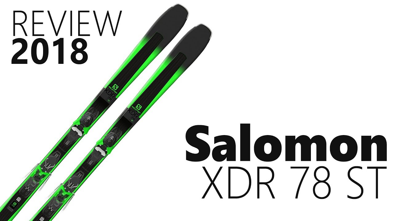 rent faktisk lufthavn Maiden Salomon XDR 78 ST 2018 Ski Review - We Test We Know - YouTube