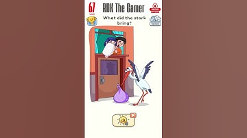 What Did the Stork Bring?! 🕊👶😲 You’ll Be Shocked! | DOP 5 Level 67 #dop5 #shorts #gameplay#gameplay