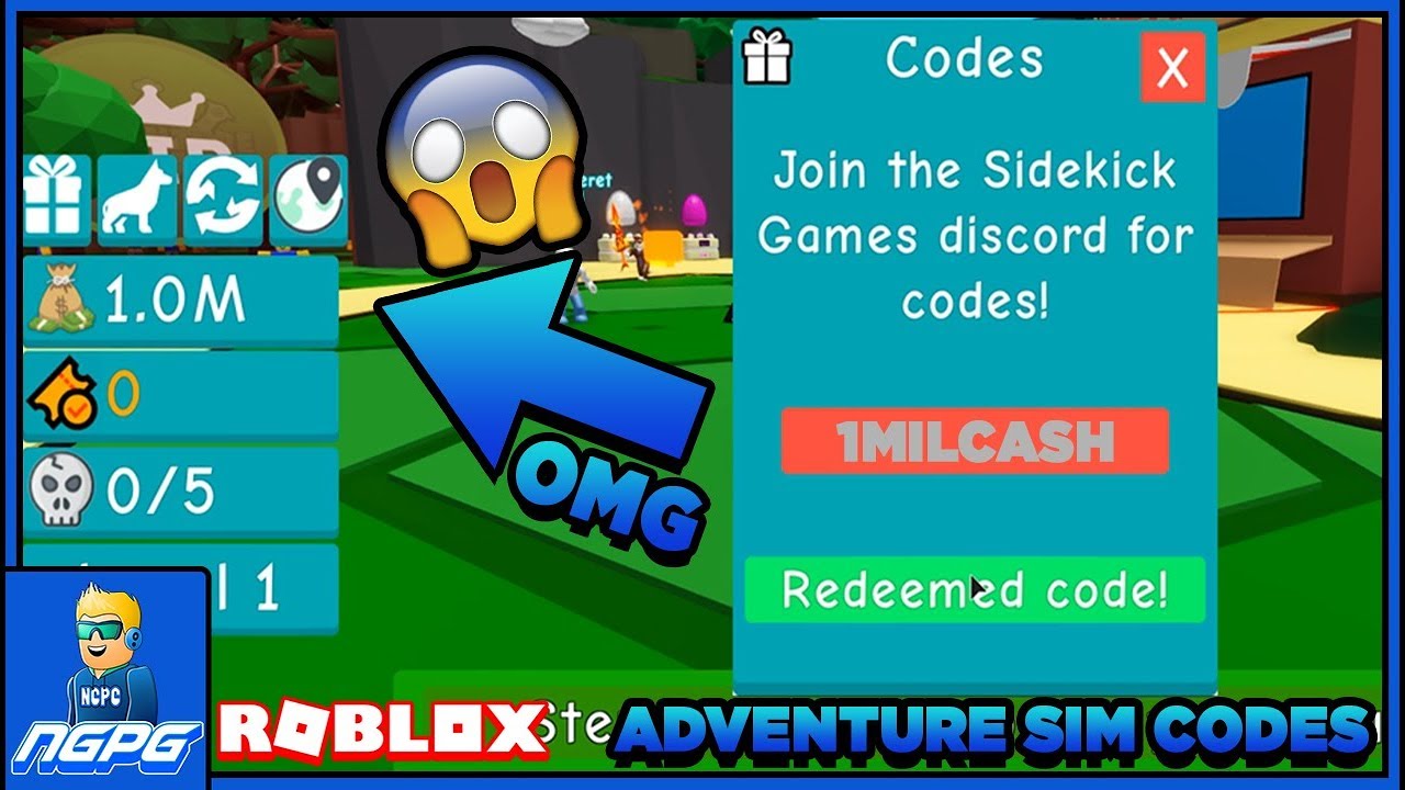 1 Million Cash Code For Roblox Adventure Simulator Not Clickbait Youtube - codes for roblox building simulator how to get 90 m robux