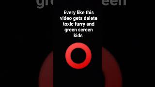 Every Like This Video Gets Delete Toxic Furry And Green Screen Kids