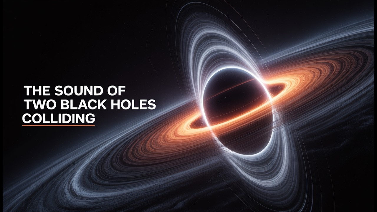 The Sound of Two Black Holes Colliding #space #universe #blackholes ...
