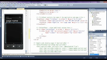 How-to: Design Time Data Binding on Windows Phone 7