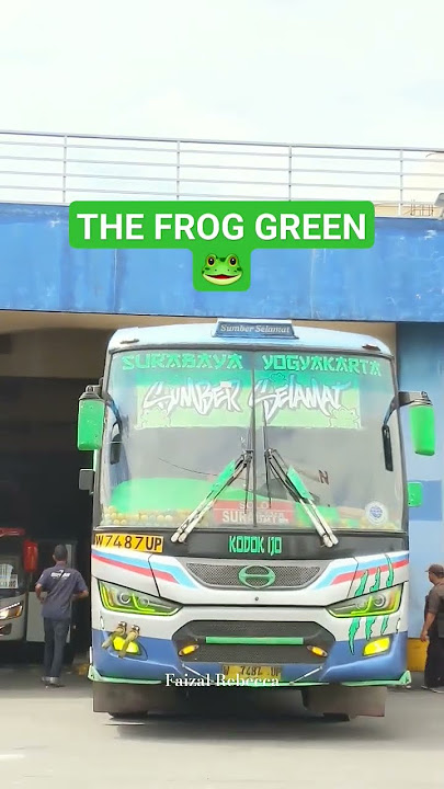 SUMBER SELAMAT KODOK IJO KELUAR SHELTER TERMINAL TIRTONADI SOLO #busmania #sumbergrup #sugengrahayu