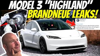 NEUES TESLA MODEL 3 - brandneue LEAKS aufgetaucht DASHBOARD, FELGEN, MEHR LAUTSPRECHER | EFIEBER