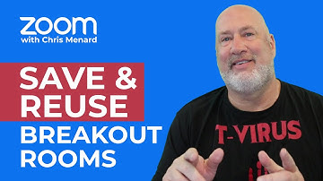 Zoom Save and Reuse Breakout Room Assignments - Zoom 5.10.0