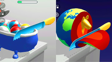 ASMR Slicing Very satisfying and relaxing ASMR slicing game #12