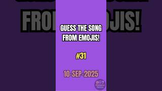 🎵 Can You Guess This Song in Emojis? | Popmoji Trivia #shorts #31 10-SEP-2025
