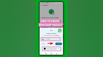 WhatsApp Introduces Passkeys new feature | Whatsapp passkey feature