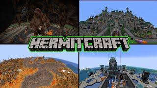 TOP 10 Best HERMITCRAFT Bases Season 1-9