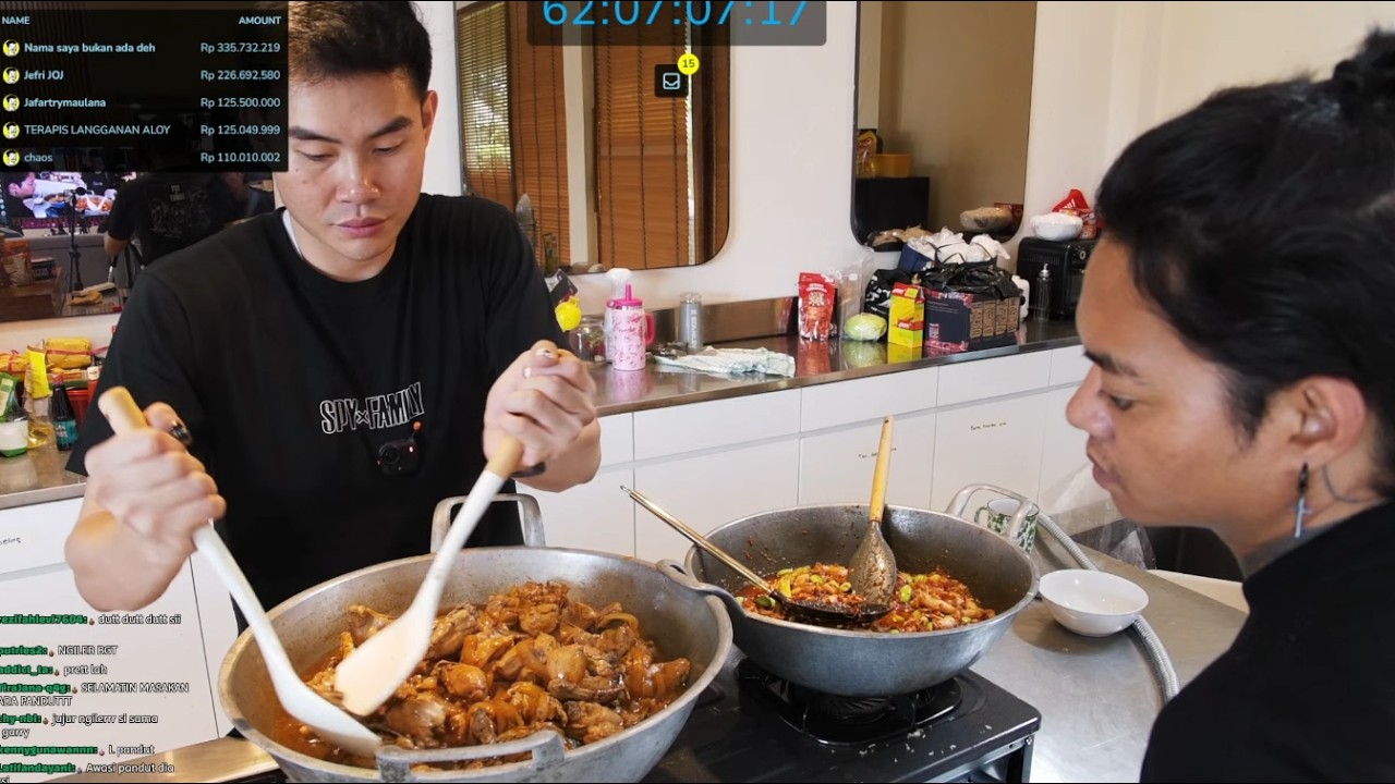 MBG Masak Bareng Chef Garry!  Reza Arap YB Sampai Ngiler 😭🍗🔥