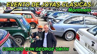 ✅Concentración coches clásicos y coincido con George Smith en el Espiritu de Montjuic de Montmeló.