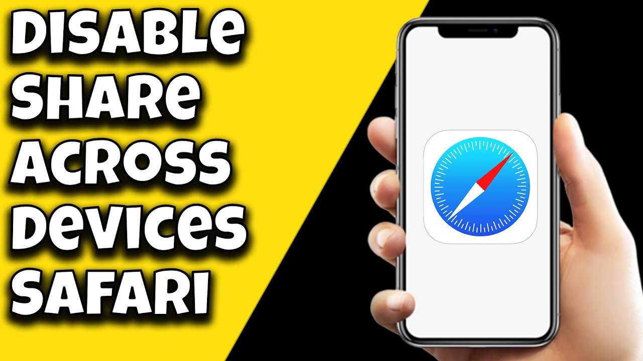 How To Disable Share Across Devices Safari On IPhone YouTube How To Disable Share Across Devices Safari On Iphone Youtube