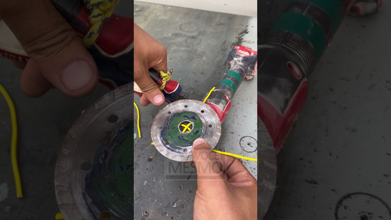 Best trick for the angle grinder #NewHampshireDIY #SmartFix #DIYRepair