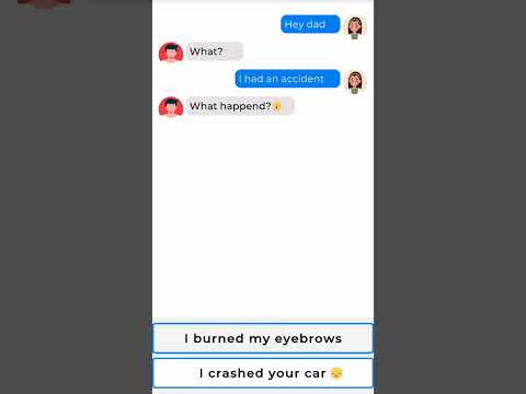 chat with dad and prank fail #shorts #prank