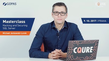 Pozvánka na Masterclass: Hacking and Securing SQL Server