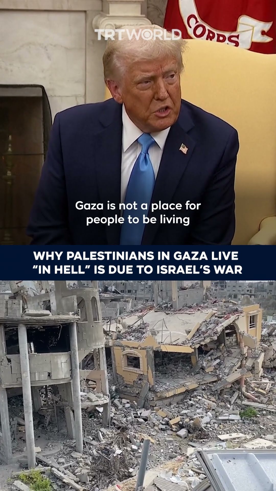 Why Palestinians in Gaza live “in hell” is due to Israel’s war