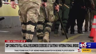 U.S. Customs and Border Protection full scale exercise