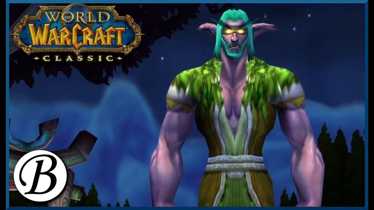 WoW Classic PL | NIGHT ELF | Omówienie rasy i lokacji początkowej - YouTube