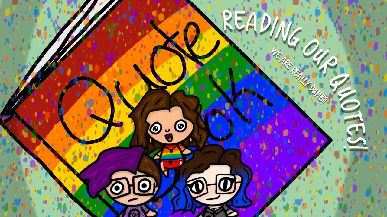Quote Book Reading | animated!!