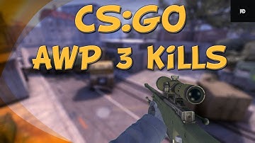 CS:GO FREE DEMO | 3 KILLS AWP [60FPS]