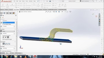 JOG SHEET METAL SOLIDWORKS 2016
