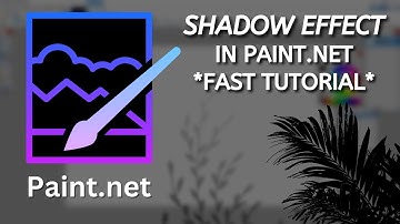 How to add shadows in Paint.net *FAST TUTORIAL*