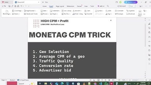Monetag High CPM trick (Profit making strategy with facebook or Social ads) #monetag #arbitrage 