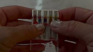 Great All In One Singer Sewing Machine Needle Set With Universal & Ball Point Needles!
