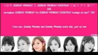Apink ; Sunday Monday [Hangul   Romanization   Translations] Picture Coded