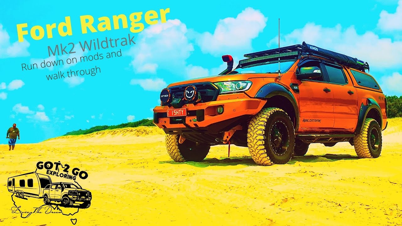 Ford Ranger Mk2 Wildtrak walk around, Ultimate Diesel Tuning big upgrade,  Adventure Off-road mods 