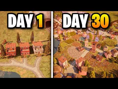 I Played 30 Days Of Town To City It Was INCREDIBLY CUTE 