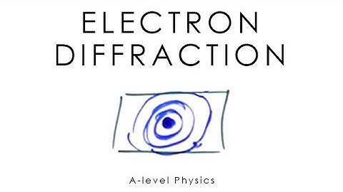 Electron Diffraction - A-level Physics
