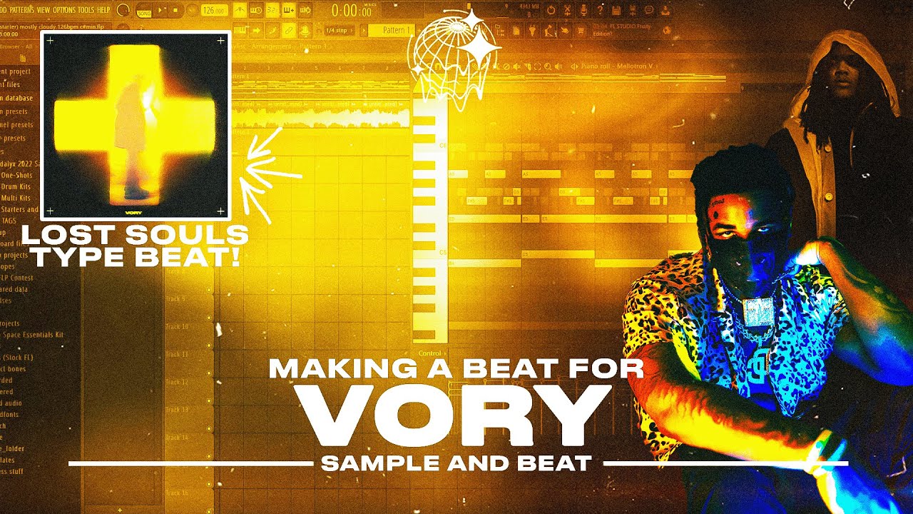 How to Make AMBIENT BEATS for VORY | Sample and Beat Tutorial FL Studio