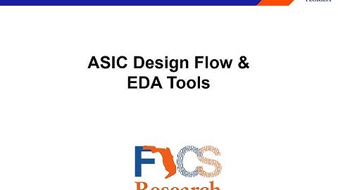 ASIC Design Flow