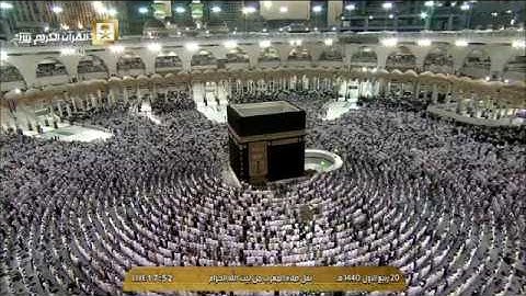 صلاة المغرب الأربعاء 20-3-1440هـ الشيخ ماهر المعيقلي - من سورة النبأ