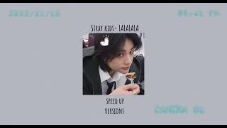 Stray Kids- Lalalala( Speed Up)🖤☕️