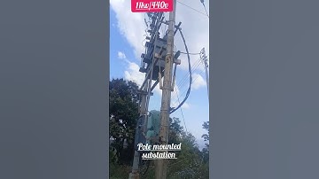 pole mounted substation #electrical #substation #shortsfeed #shorts #please_subscribe_channel