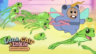 The Great Frog Unclog Full Episode Luna Chip & Inkie Adventure Rangers Go