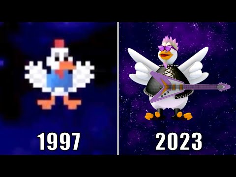 Evolution Of Chicken Invaders Games 1997 2023 