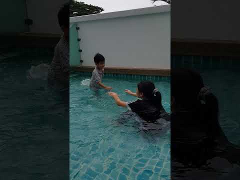 Swiming Time @aeril Azfar & Qistina Raishah