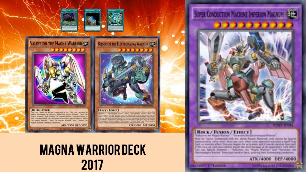 Yugioh Magnet Warrior Deck Build Yugioh Magnet Warrior Deck Build
