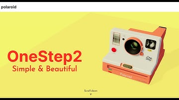 React Three Fiber / Landing Page / Polaroid