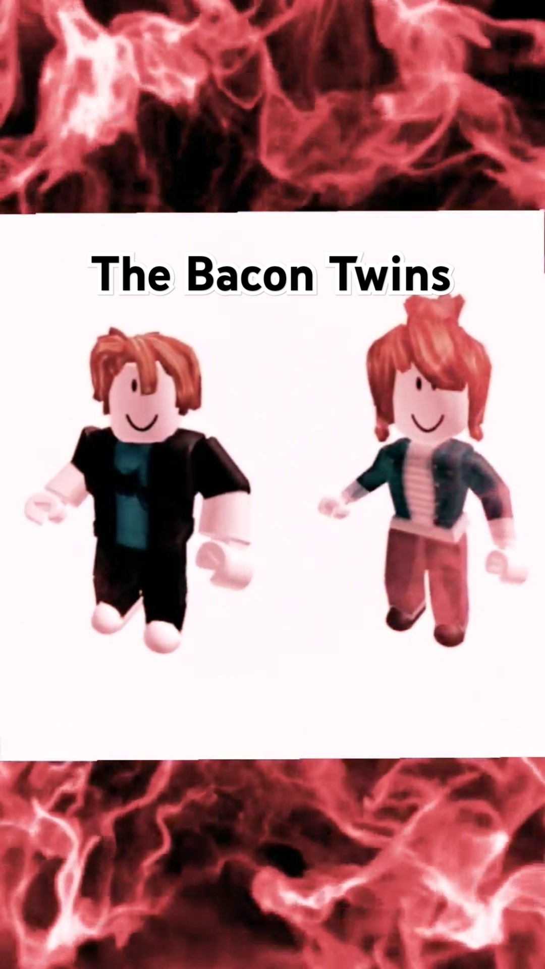 The Bacon Twins Roblox Robloxedit Song Edit YouTube Oardefault 