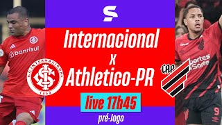 INTERNACIONAL X ATHLETICO-PR | PRÉ-JOGO COM IMAGENS | BRASILEIRÃO 2023 | #live | sportv