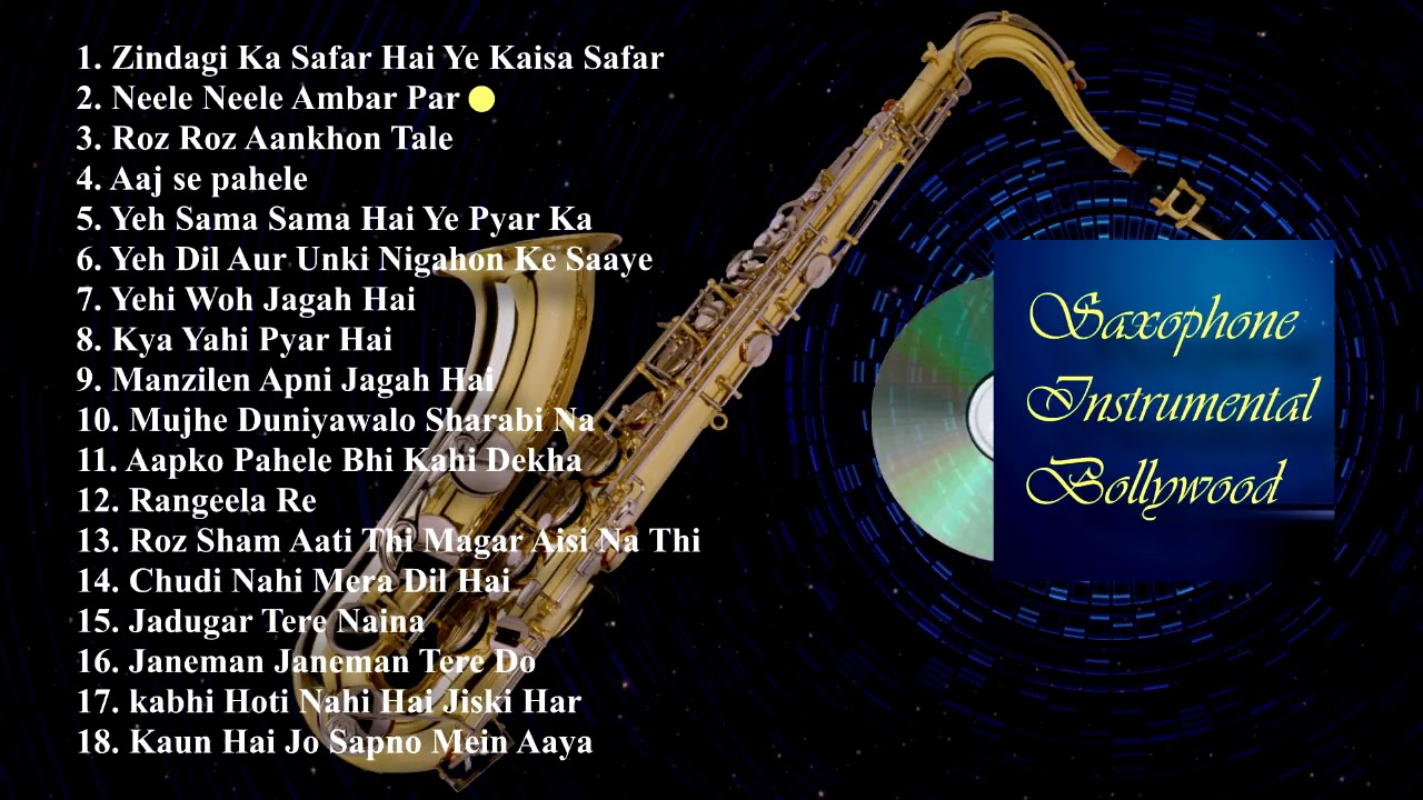 Saxophone Instrumental Bollywood   Part 2  Bollywood  Ringtone  Instrumental  BX720  India