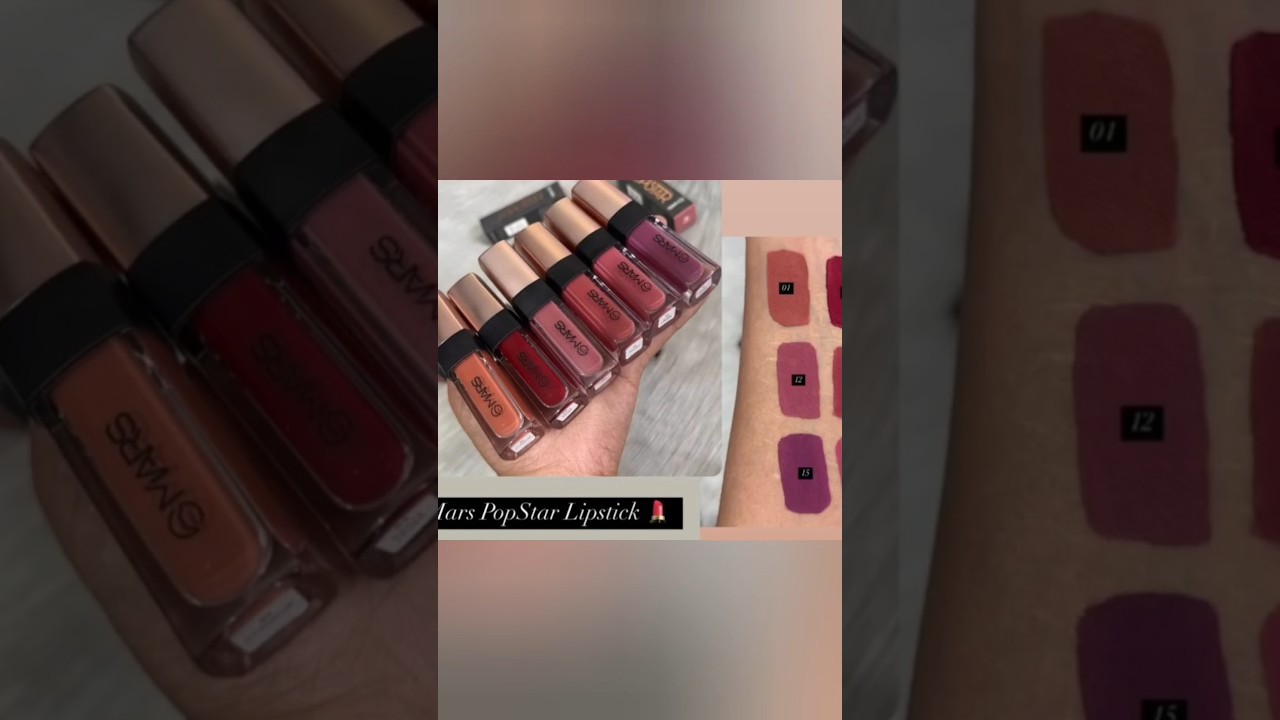 How Bold is Mars Red? 💄 Lipstick Application in Real Time!"  