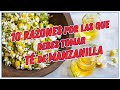 10 razones para tomar Té de Manzanilla | Cocina Delirante