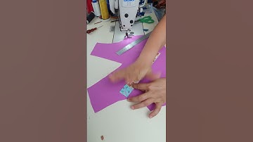 Cách may nẹp cổ tim