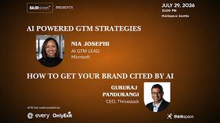 Skillsheet presents: AI GTM For Startups at Thinkspace