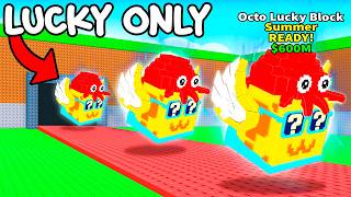 Starting Over Using ONLY Octo Lucky Blocks in Steal a Brainrot!